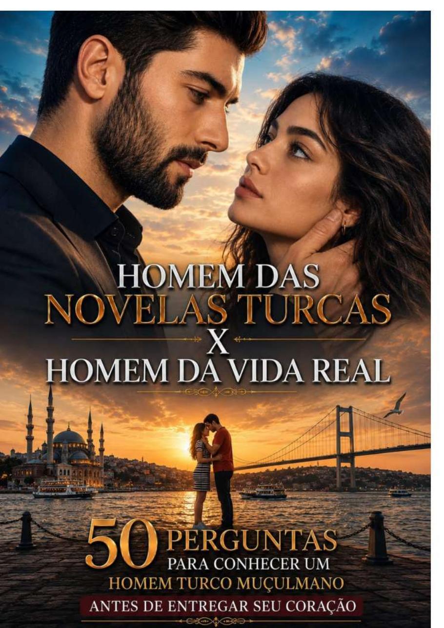 E-book 50 perguntas para conhecer um homem turco muçulmano